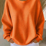 Diane – Classic Textured Knit Sweater — view 3