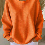 Diane – Classic Textured Knit Sweater — view 3