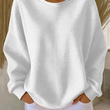 Diane – Classic Textured Knit Sweater — view 5