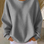Diane – Classic Textured Knit Sweater — view 8