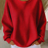 Diane – Classic Textured Knit Sweater — view 9