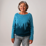 Donna - Retro Knitted Sweater — view 2