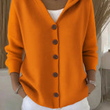 Doris - Hooded Knit Cardigan — view 6