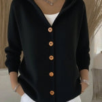 Doris - Hooded Knit Cardigan — view 8