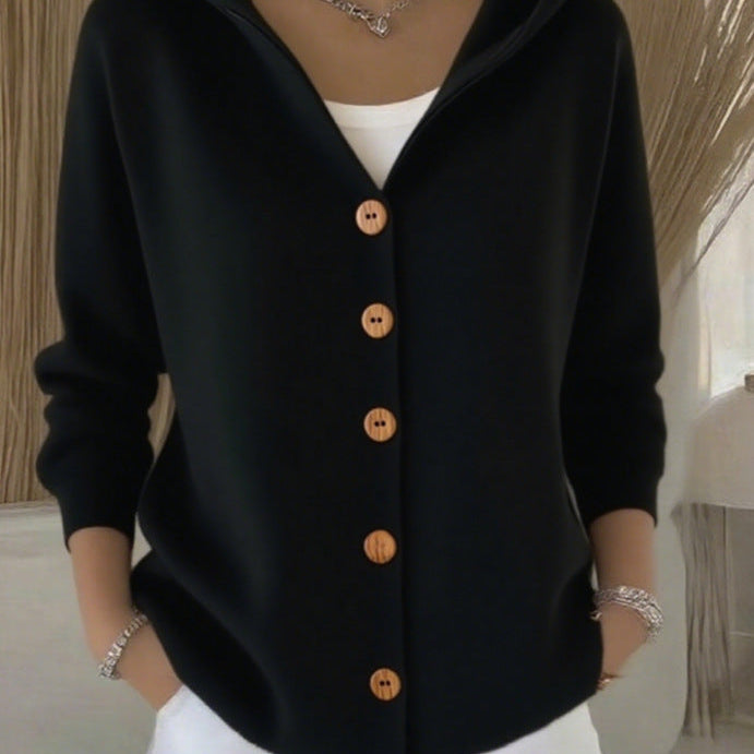 Doris - Hooded Knit Cardigan — view 8