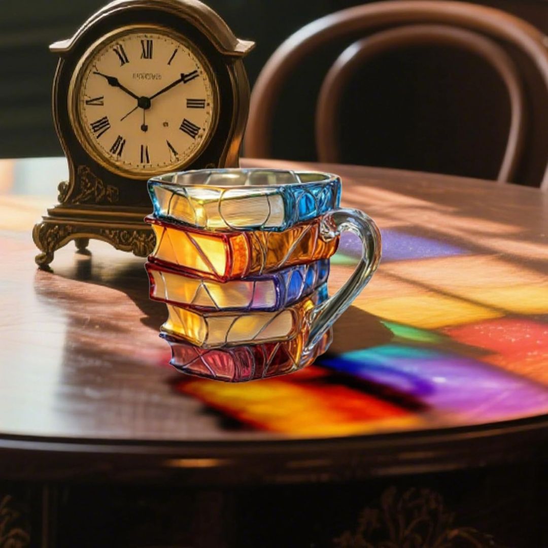 Unique 3D mug for literature lovers — view 4