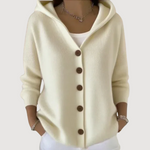 Elaine - cute hooded cardigan — view 2