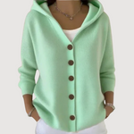 Elaine - cute hooded cardigan — view 3