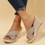 Elaine - loose wedge sandals — view 1