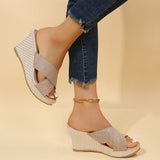 Elaine - loose wedge sandals — view 2