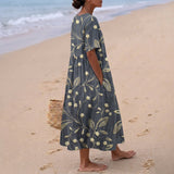 Elaine - floral embroidered dress — view 2