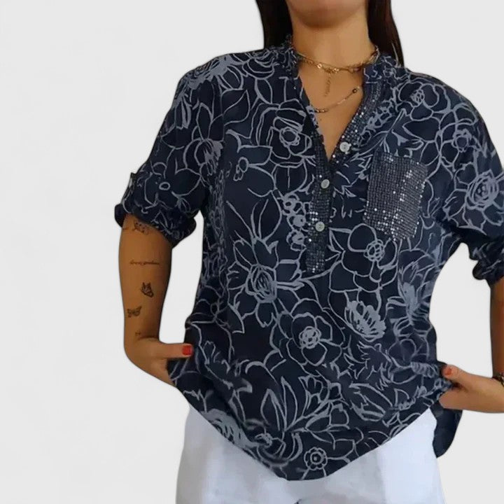 Eleanor - sophisticated blouse — view 4