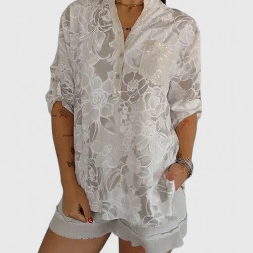 Eleanor - sophisticated blouse — view 6