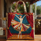 Melody – quilted bag, elegant ballerina — view 1