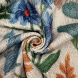 Elise - botanical garden floral zip-up cardigan — view 4