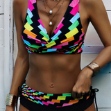 Elise - colourful and fun bikini — view 1