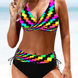 Elise - colourful and fun bikini — view 2