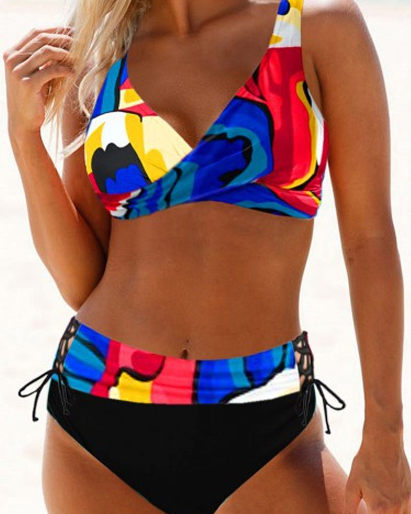 Elise - colourful and fun bikini — view 5