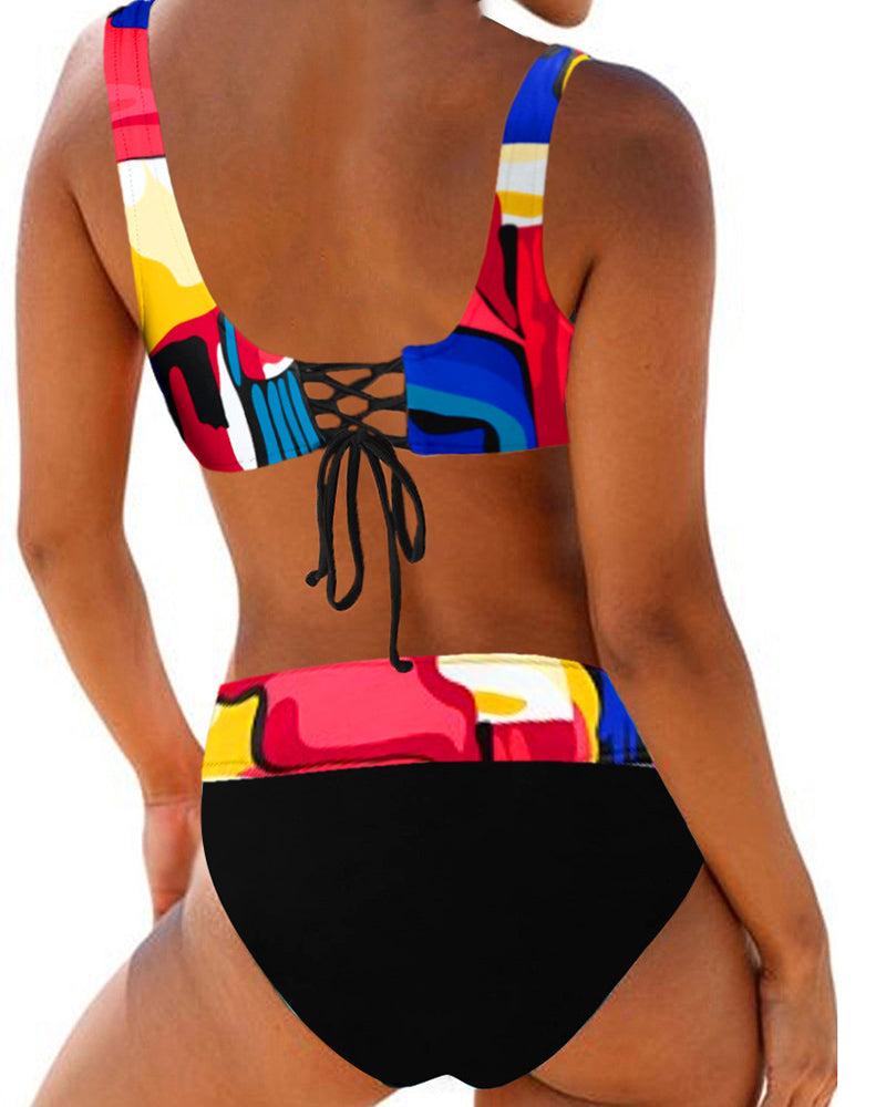 Elise - colourful and fun bikini — view 6