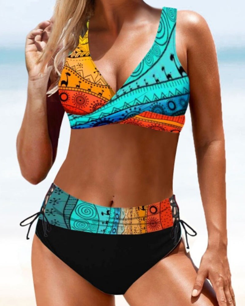Elise - colourful and fun bikini — view 10