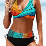 Elise - colourful and fun bikini — view 10