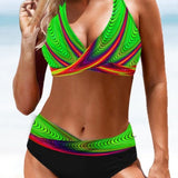 Elise - colourful and fun bikini — view 13