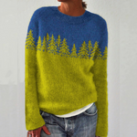 Ellen - retro knit sweater — view 1