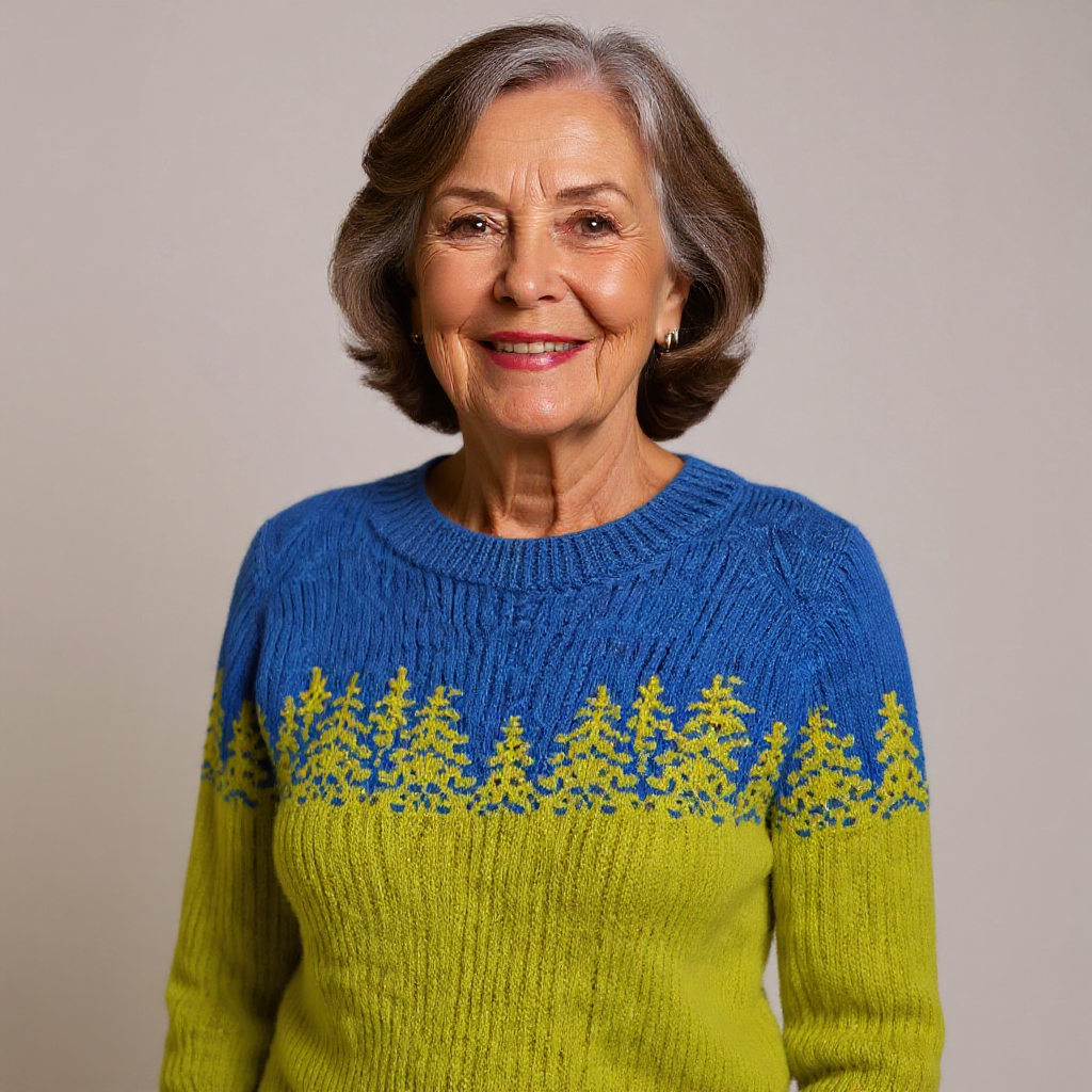 Ellen - retro knit sweater — view 4