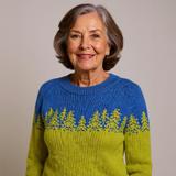 Ellen - retro knit sweater — view 4