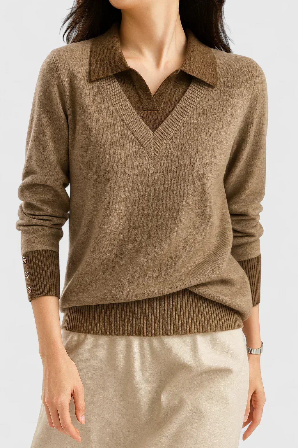 Ellie - elegant sweater — view 1