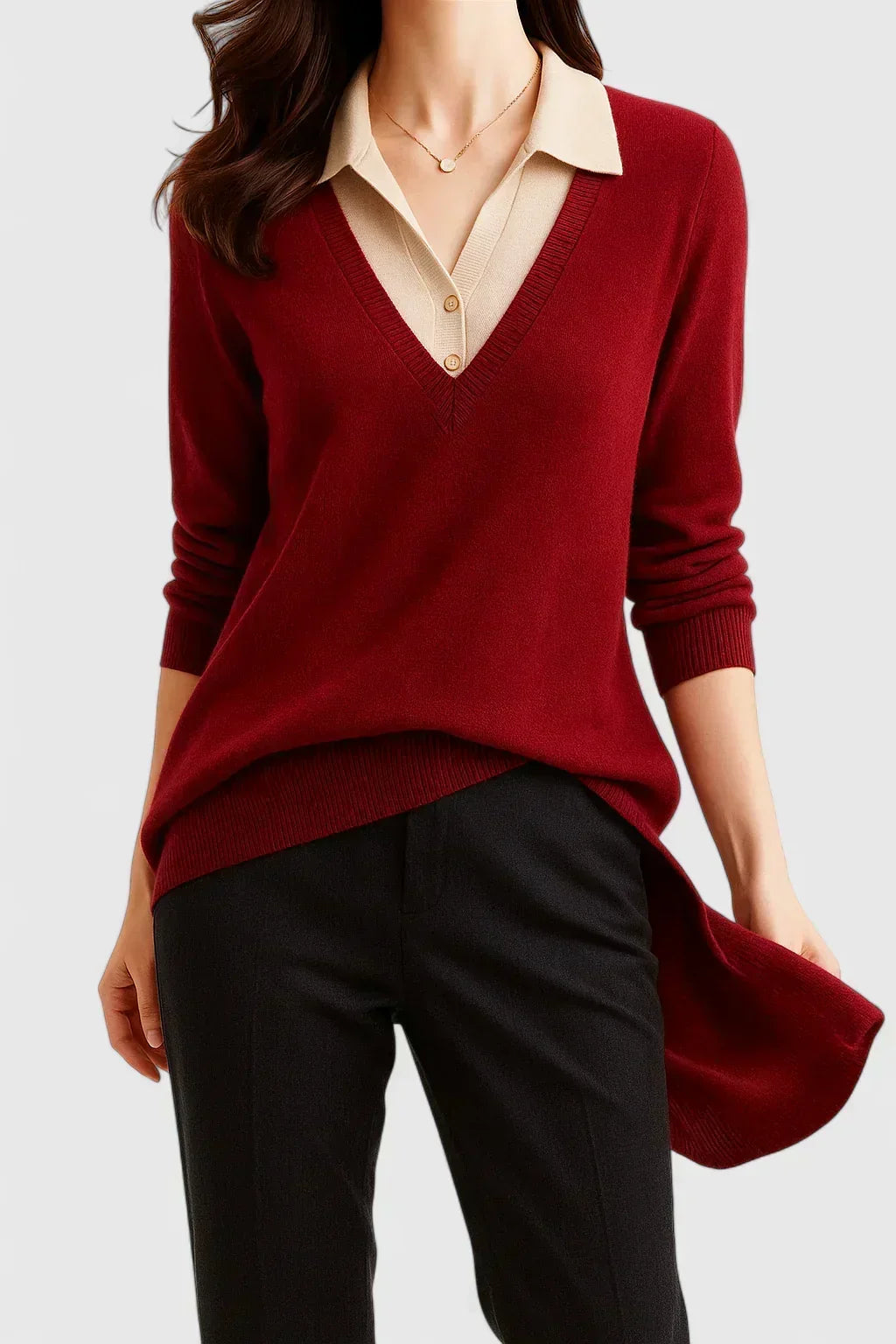 Ellie - elegant sweater — view 2