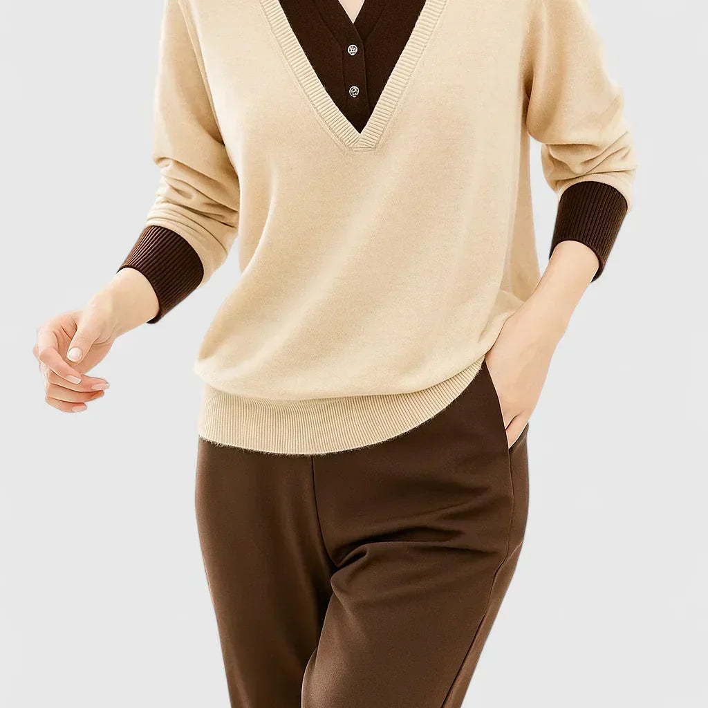 Ellie - elegant sweater — view 4