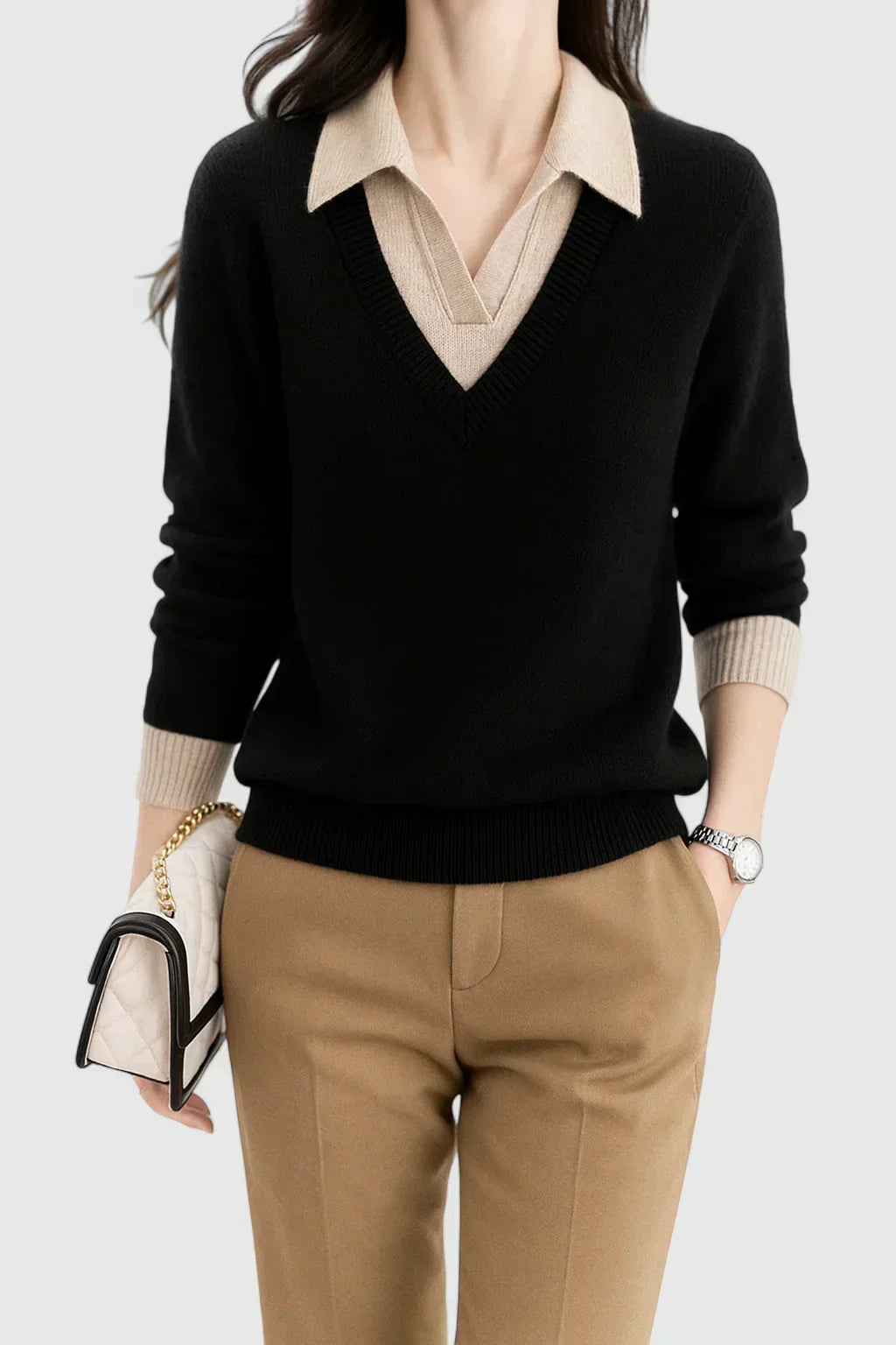 Ellie - elegant sweater — view 5