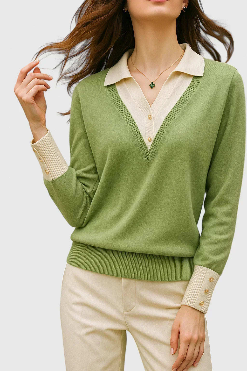 Ellie - elegant sweater — view 20
