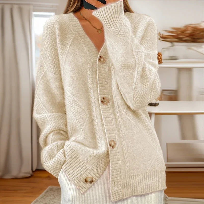 Eloísa - ribbed knit cardigan — view 3