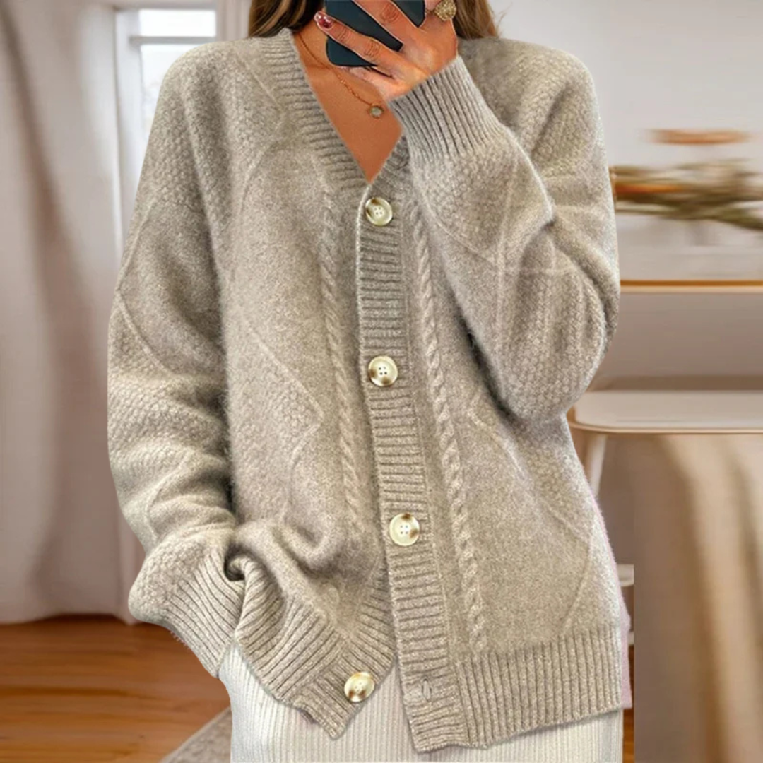 Eloísa - ribbed knit cardigan — view 5