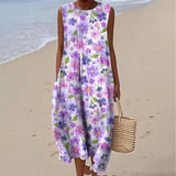 Emery - summer floral dress — view 1
