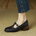 Emilia - retro style t-strap shoes — view 5