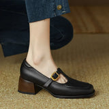 Emilia - retro style t-strap shoes — view 6