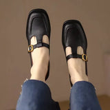 Emilia - retro style t-strap shoes — view 7