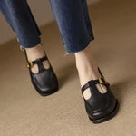 Emilia - retro style t-strap shoes — view 9