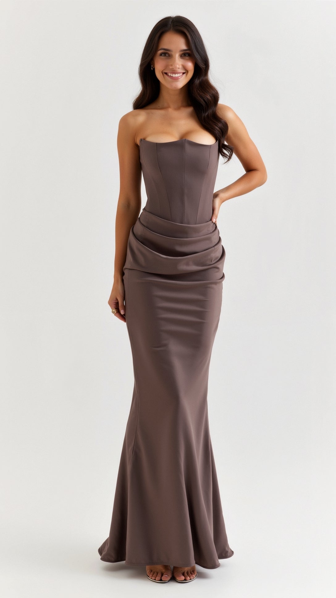 Emily - long dress with bodice — view 14