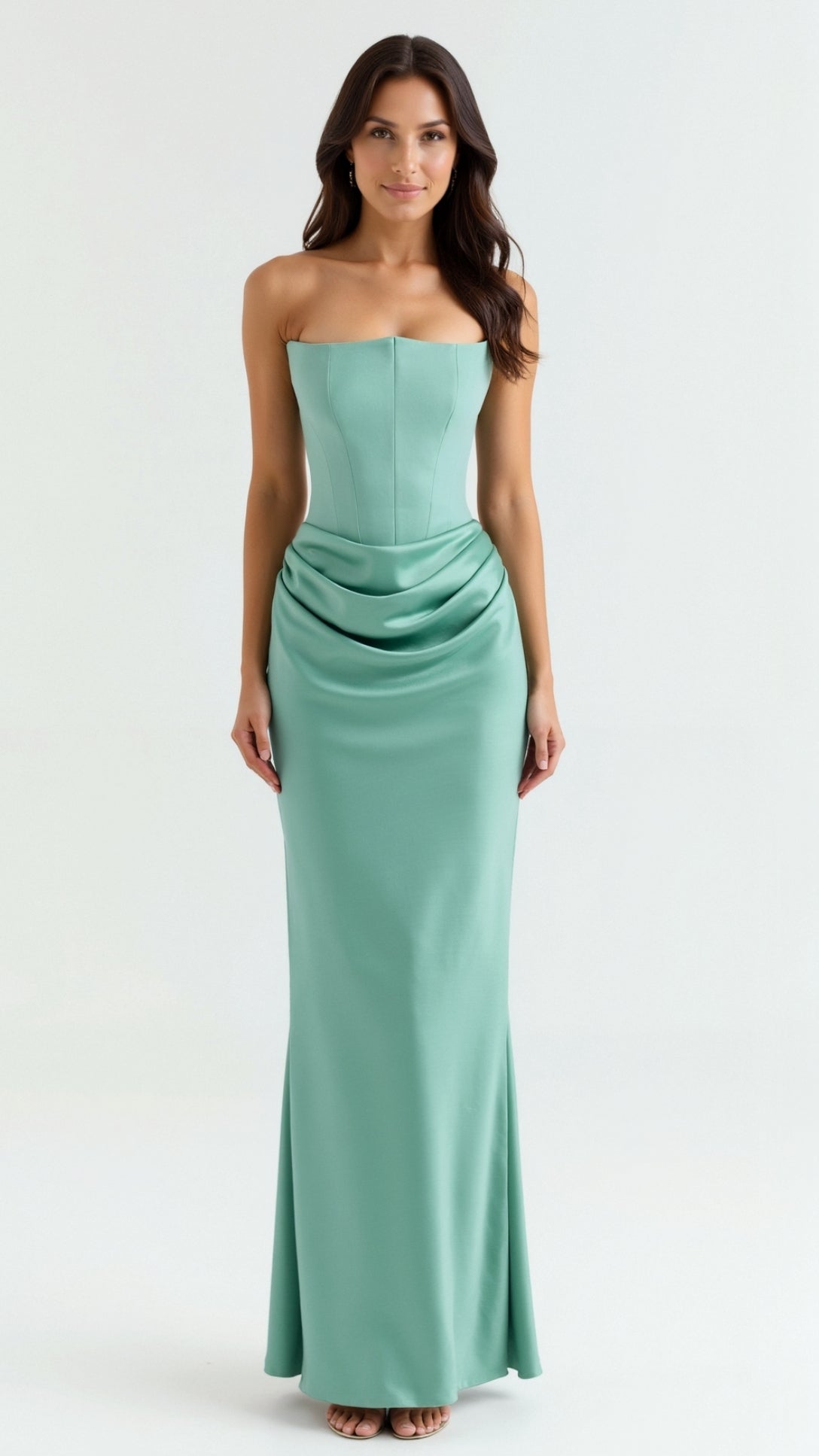 Emily - long dress with bodice — view 16