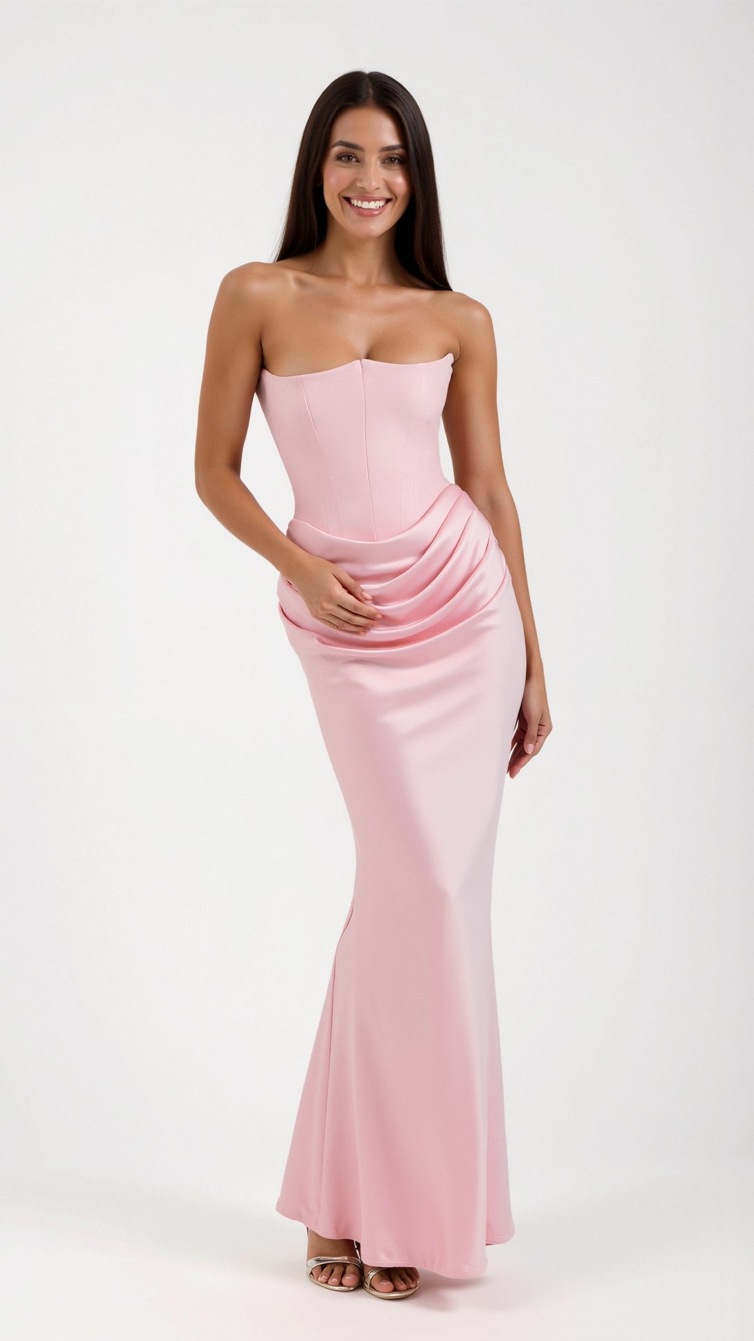 Emily - long dress with bodice — view 17