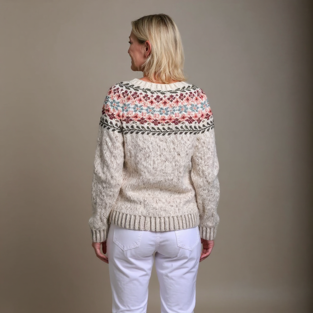 Emma - retro Icelandic cardigan — view 3