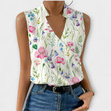 Erica - sophisticated V-neck top — view 7