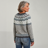 Erica - Retro Knitted Sweater — view 3
