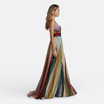 Everly - long strapless dress — view 4