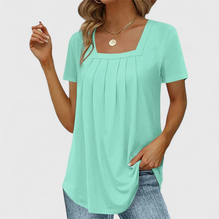 Everly – sophisticated summer blouse — view 3