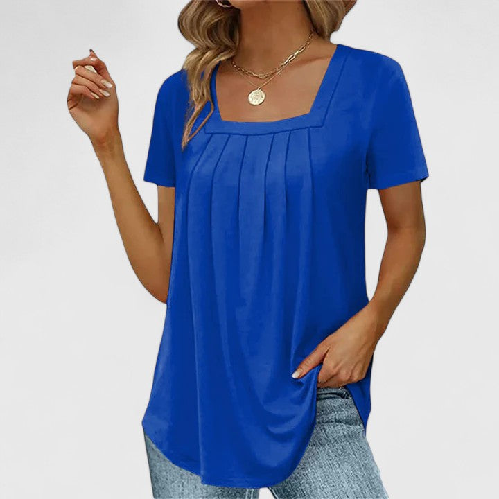 Everly – sophisticated summer blouse — view 4